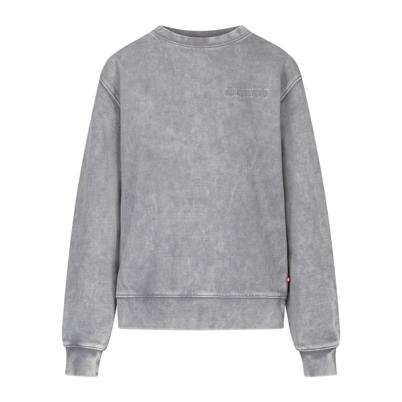 Han Kjøbenhavn Bulky Crew Sweatshirt Grey Acid Logo